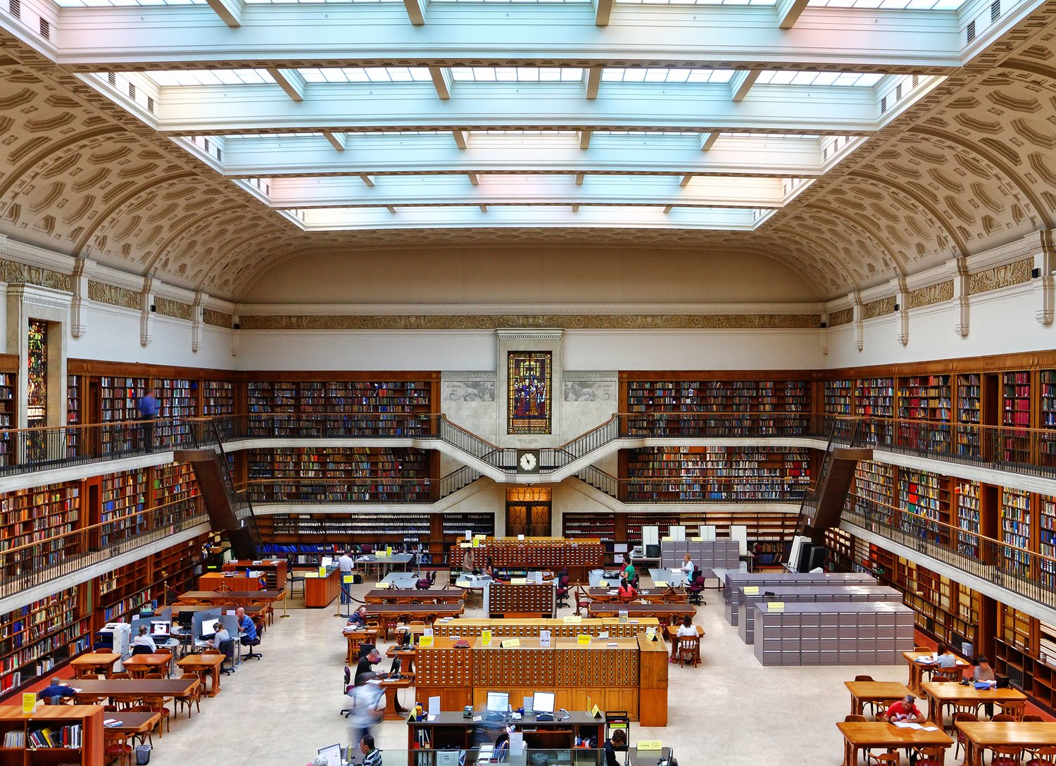 미첼 도서관 (Mitchell Library) 및 독서실 탐방